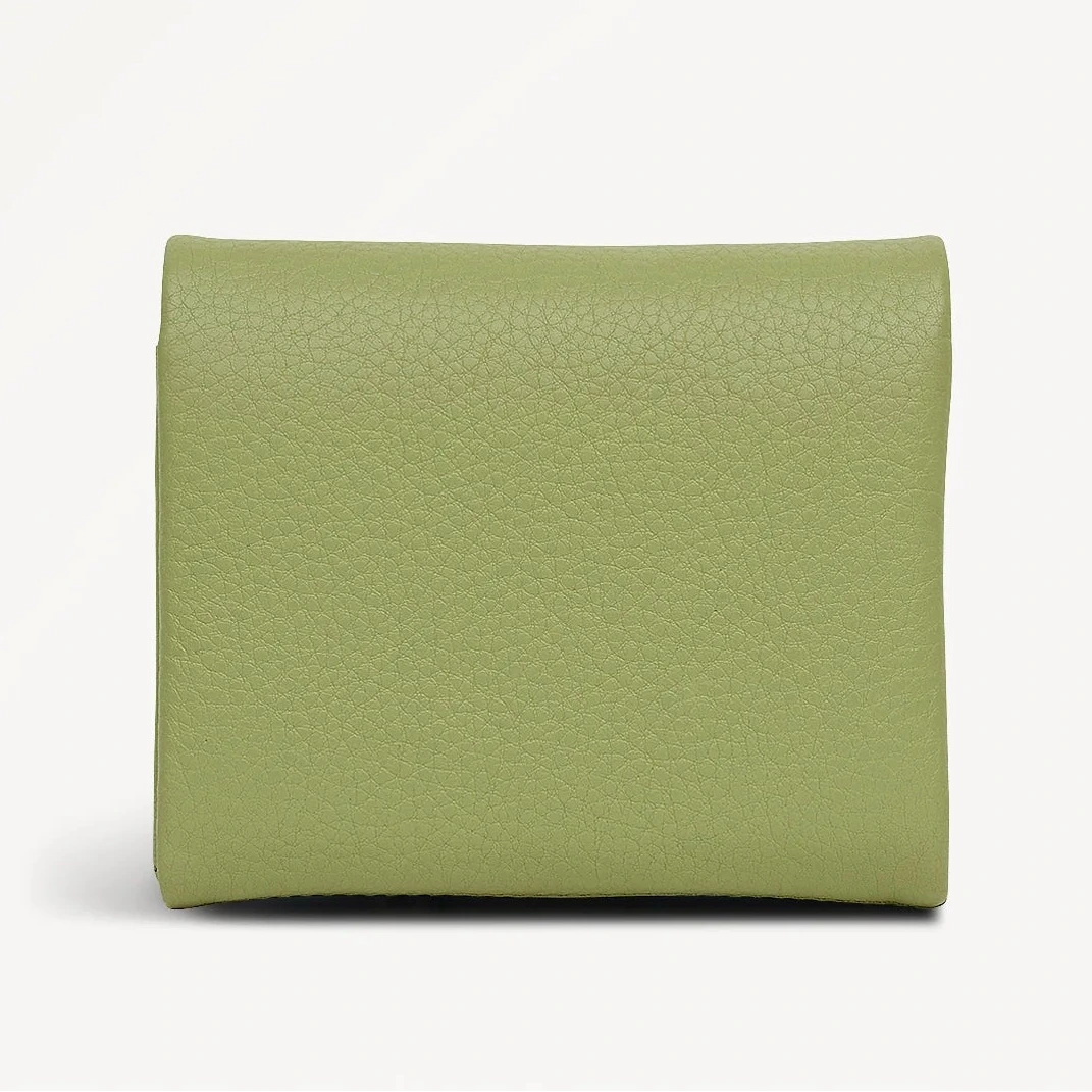 Radley Mallow Street - Medium Bifold Purse - Apple Green Leather (NWT)