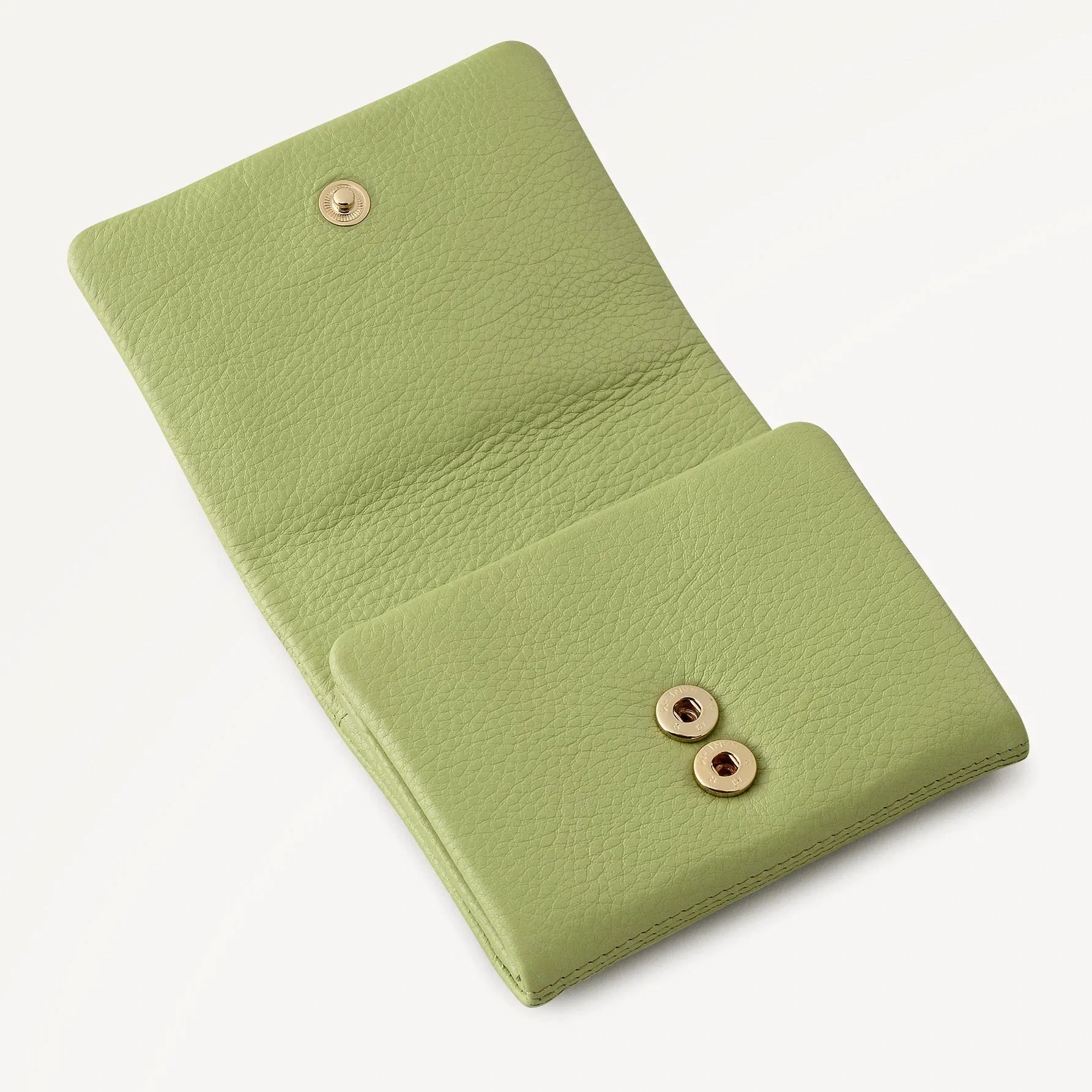 Radley Mallow Street - Medium Bifold Purse - Apple Green Leather (NWT)