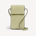 Radley Bramwell Lane - Suede Medium Phone Cross Body - Lemongrass Yellow (New With Tags)
