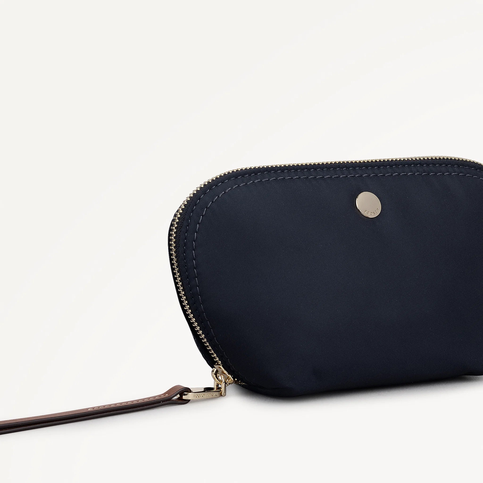 Radley Bramwell Lane - Medium Fabric Cosmetic Pouch - Ink Blue (New)