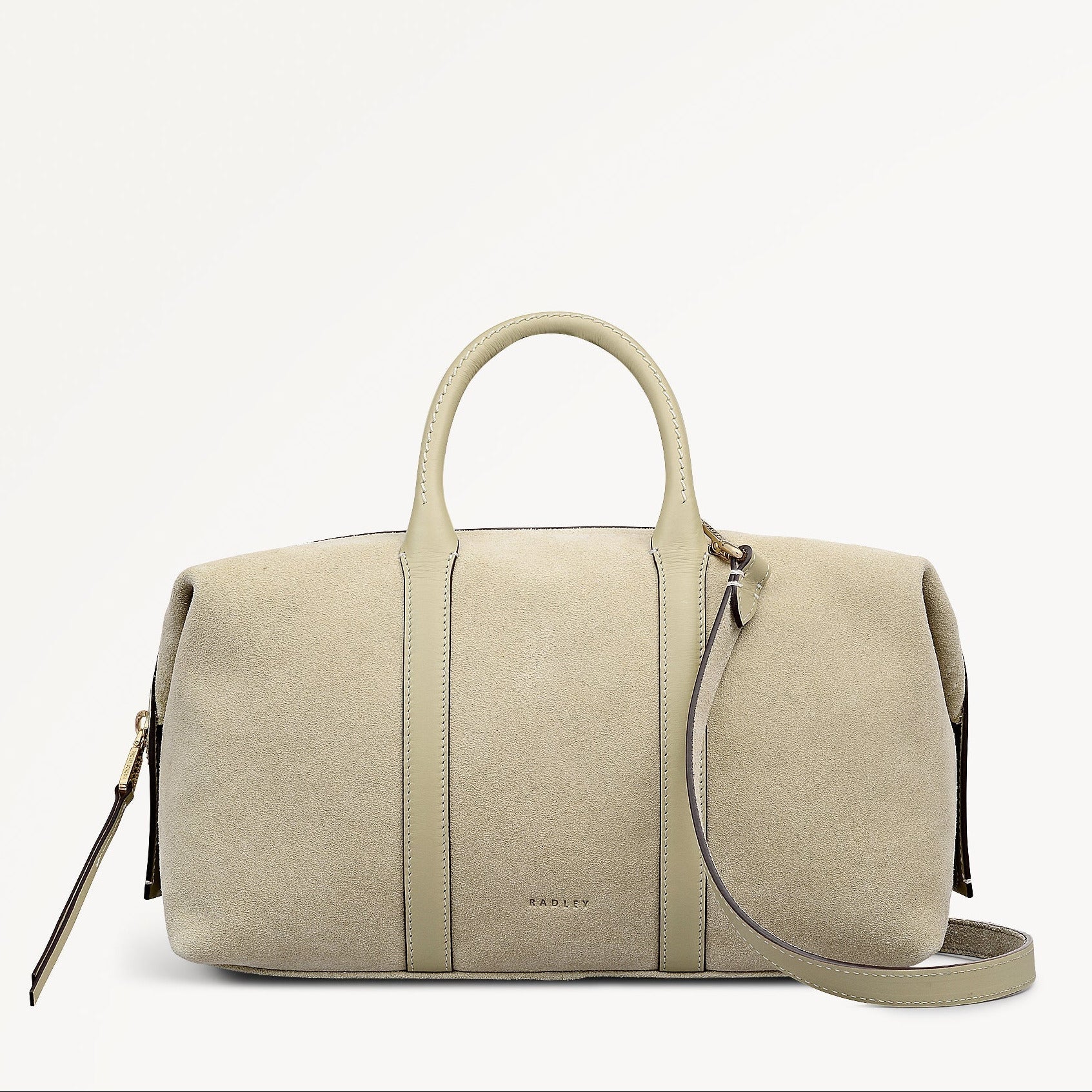 Radley Bramwell Lane - Medium Ziptop Grab - Lemongrass Suede (NWT)