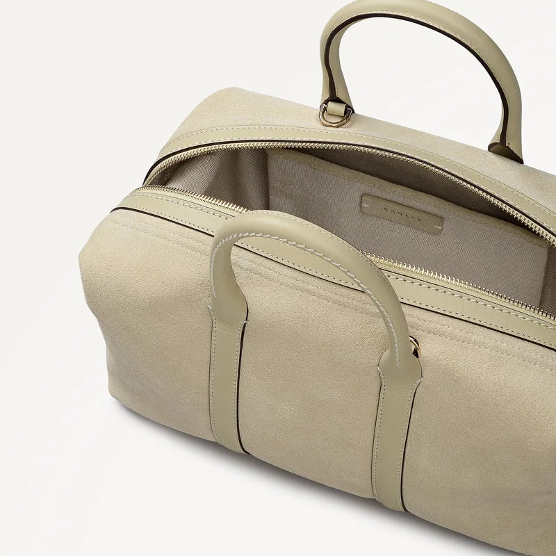 Radley Bramwell Lane - Medium Ziptop Grab - Lemongrass Suede (NWT)