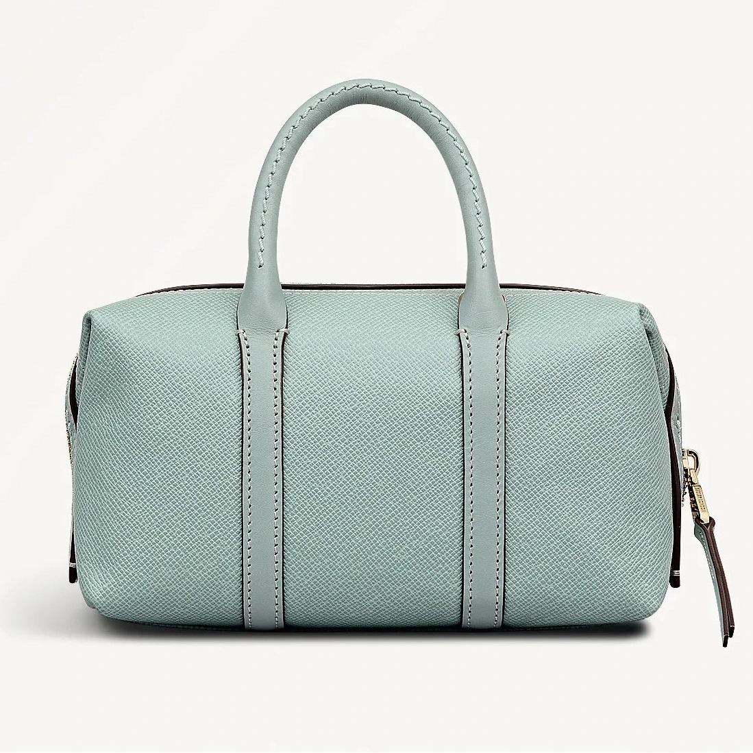 Radley Bramwell Lane - Mini Ziptop Grab Bag - Green Water Leather (NWT)