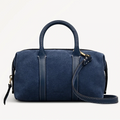 Radley Bramwell Lane - Mini Ziptop Grab Bag - Naval Blue Suede (NWT)