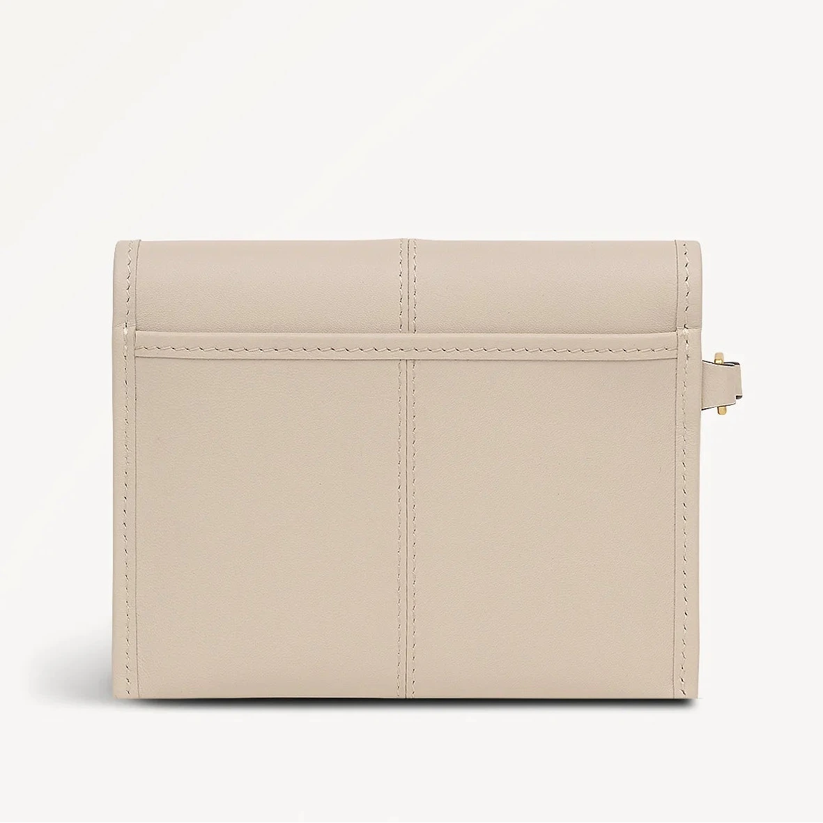 Radley Chilton Grove - Medium Flapover Purse - Beige Leather (NWT)