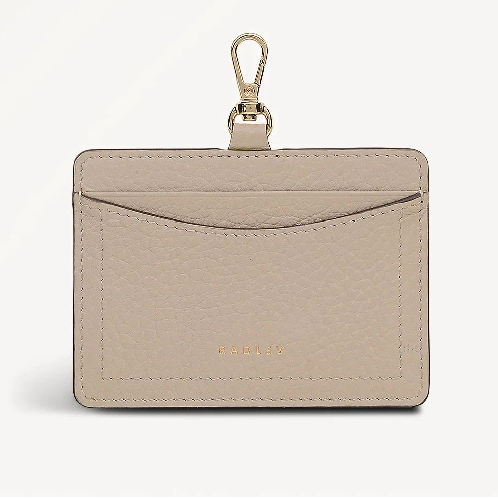 Radley The Chancery - Medium Card Holder - Porcini Grain Leather (NWT)