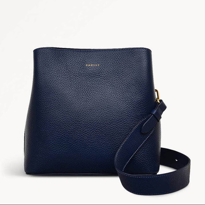 Radley Duke's Place - Medium Compartment Cross Body Bag - Evenfall Blue (NWT)