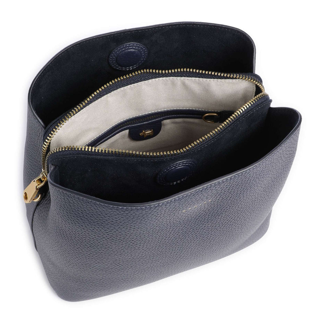 Radley Duke's Place - Medium Compartment Cross Body Bag - Evenfall Blue (NWT)