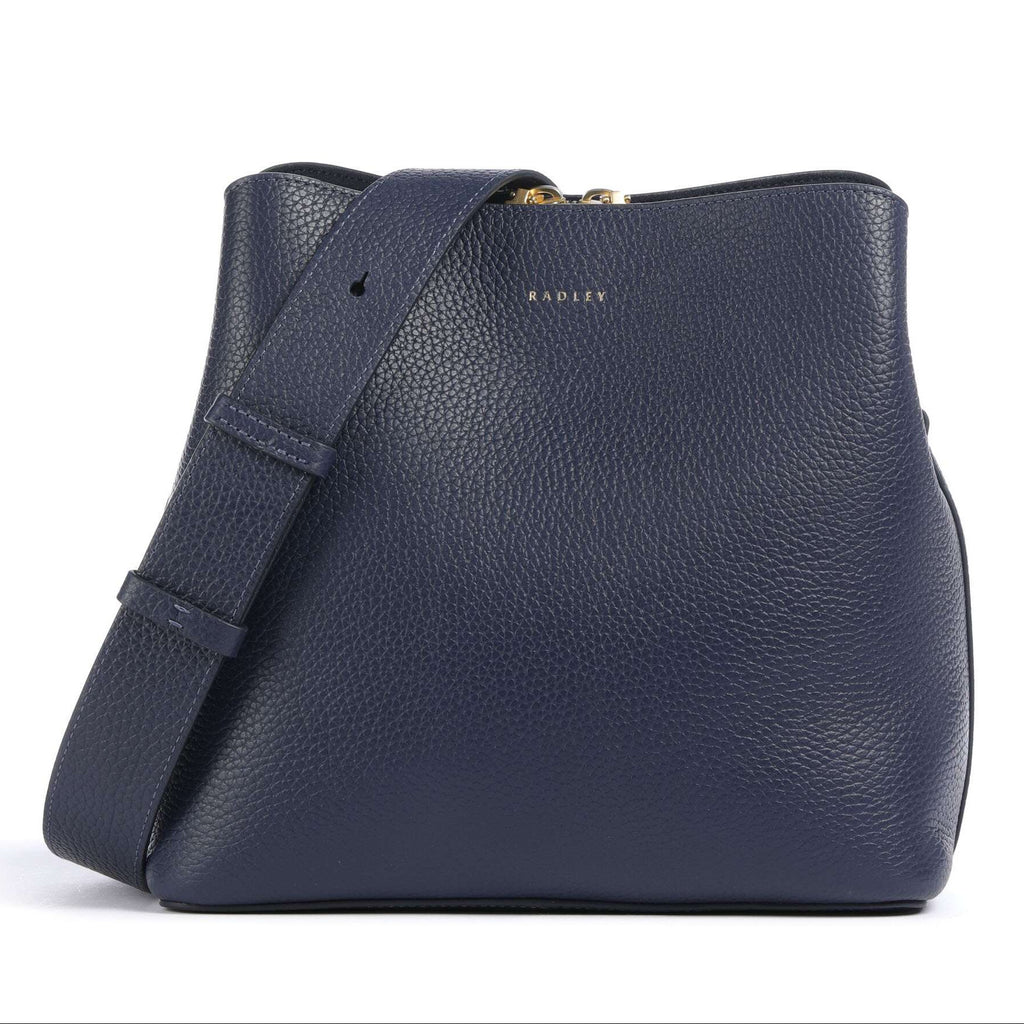 Radley Duke's Place - Medium Compartment Cross Body Bag - Evenfall Blue (NWT)