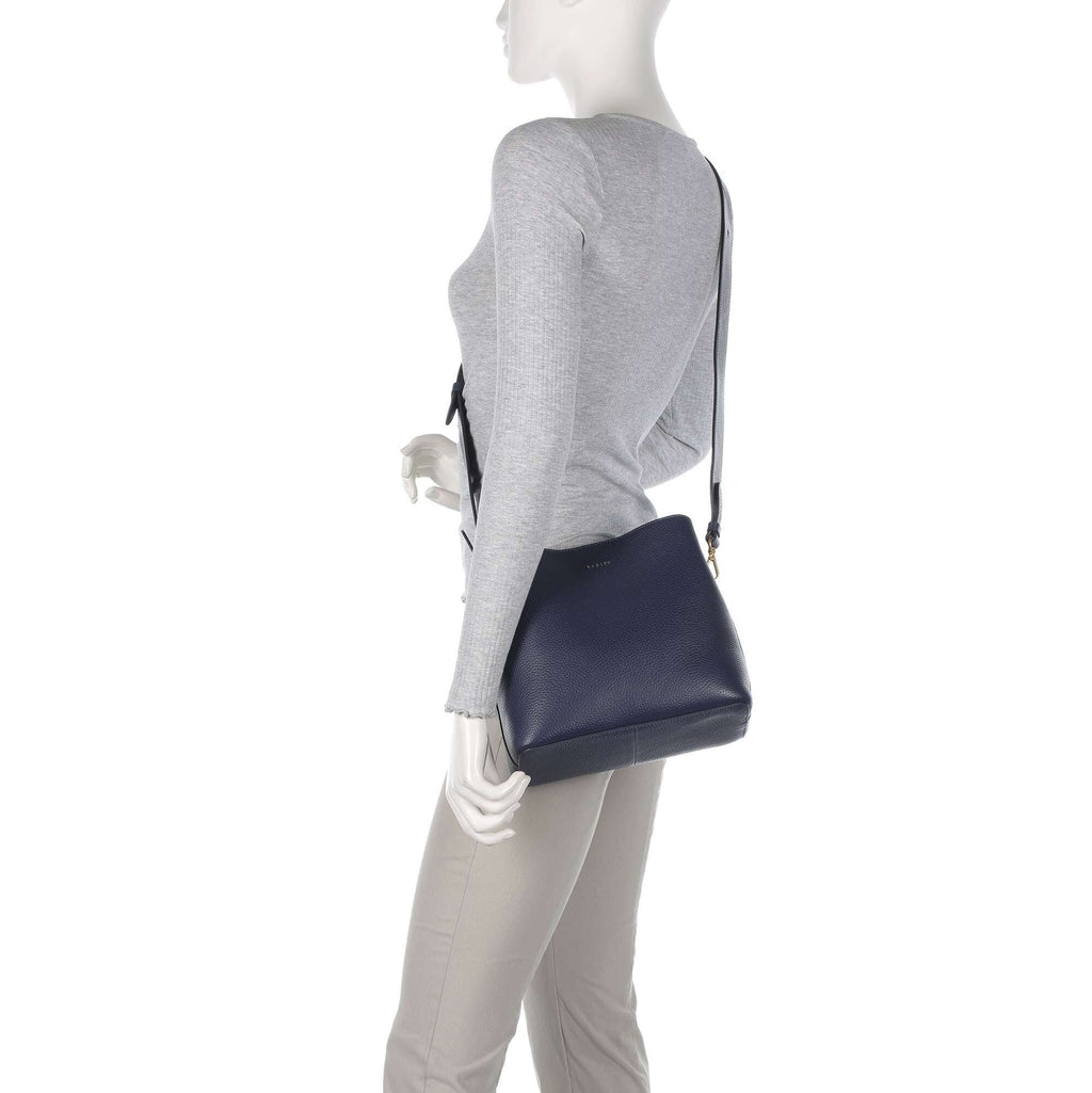 Radley Duke's Place - Medium Compartment Cross Body Bag - Evenfall Blue (NWT)
