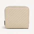 Radley Dukes Place - Medium Quilted Zip Around Purse - Salt Leather (NWT)