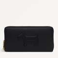 Radley Hadley Lane - Large Zip Around Wallet - Black Grain (NWT)