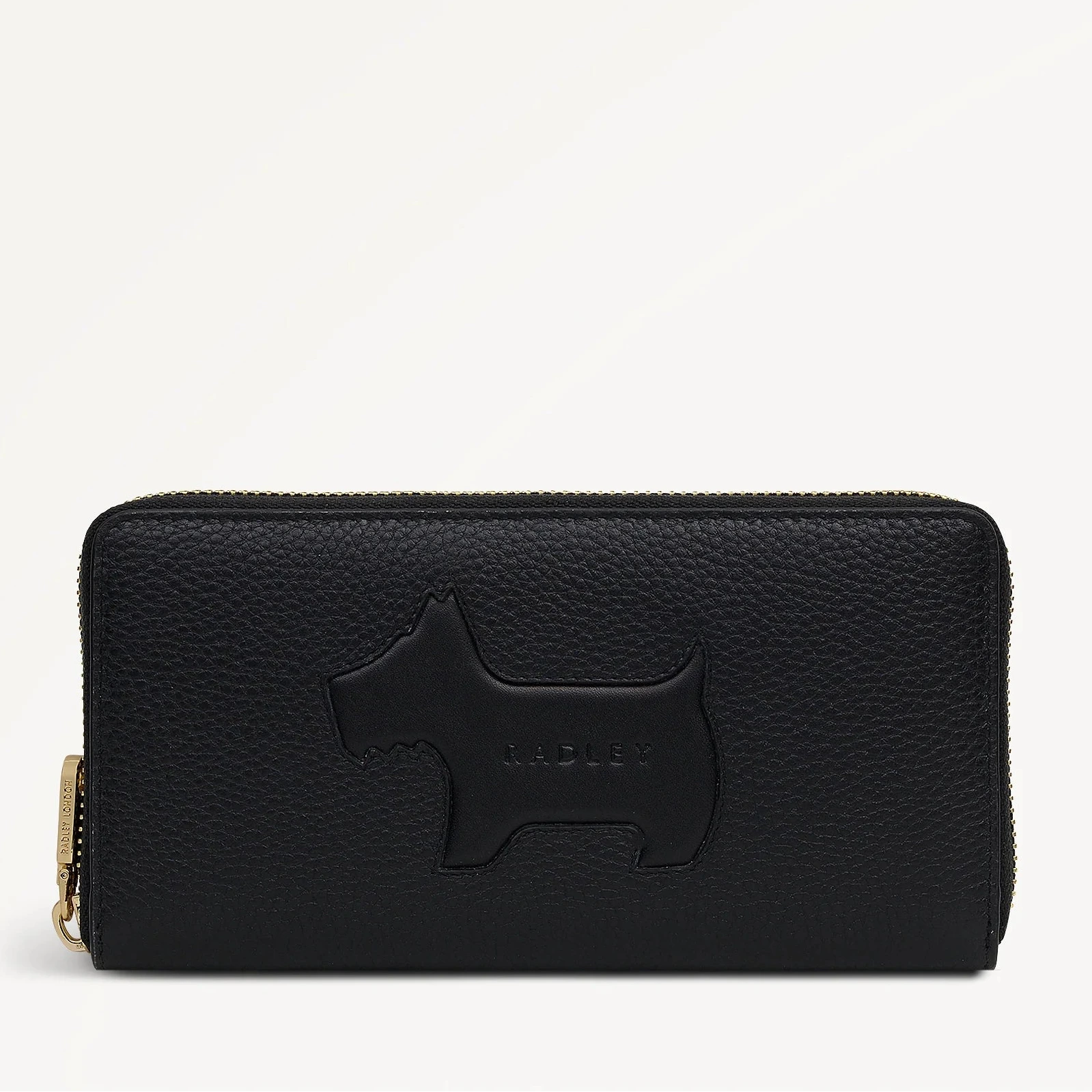 Radley Hadley Lane - Large Zip Around Wallet - Black Grain (NWT)