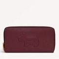 Radley Hadley Lane - Large Zip Around Wallet - Dark Cherry (NWT)