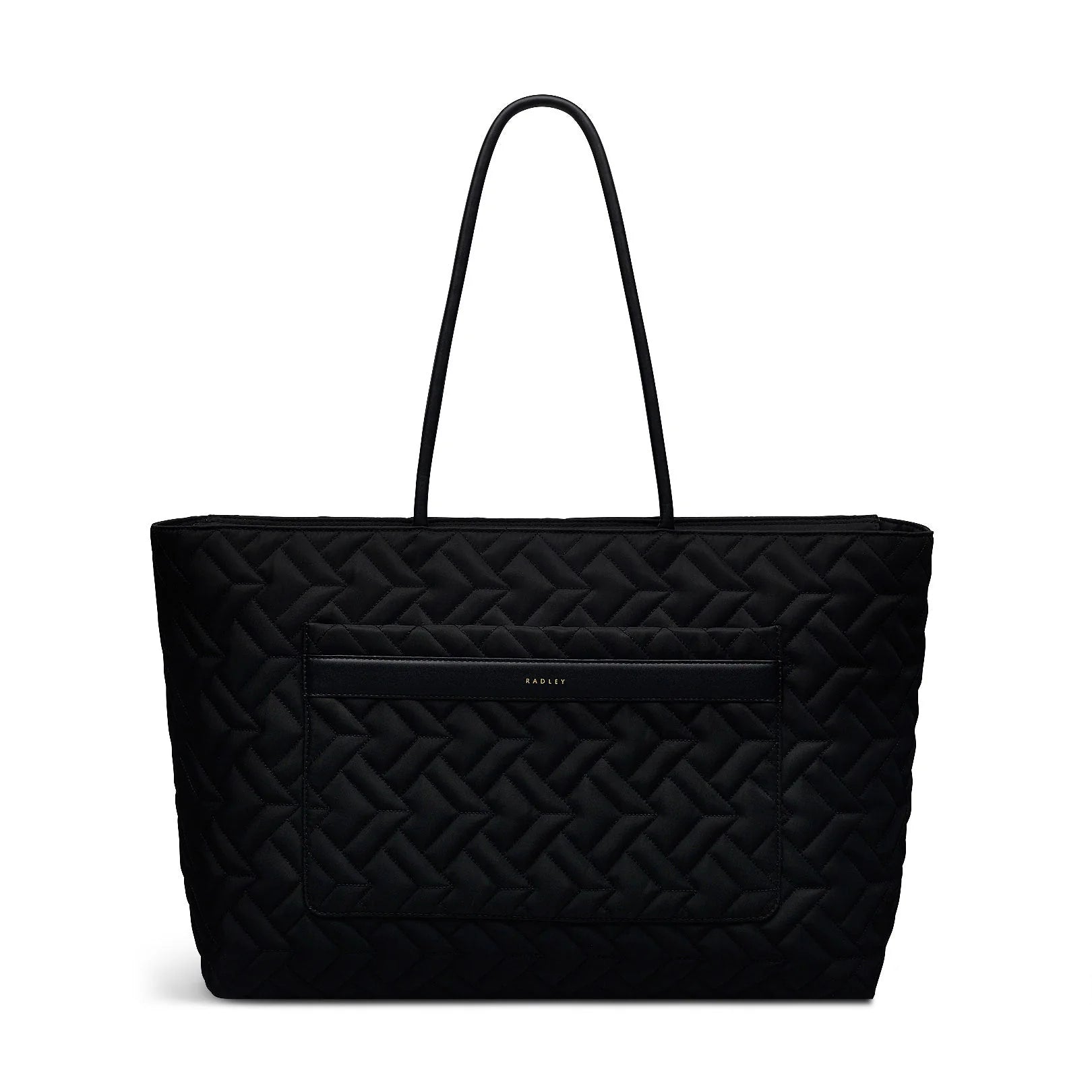 Radley Holland Park - Large Ziptop Tote Bag - Black Fabric (NWT)