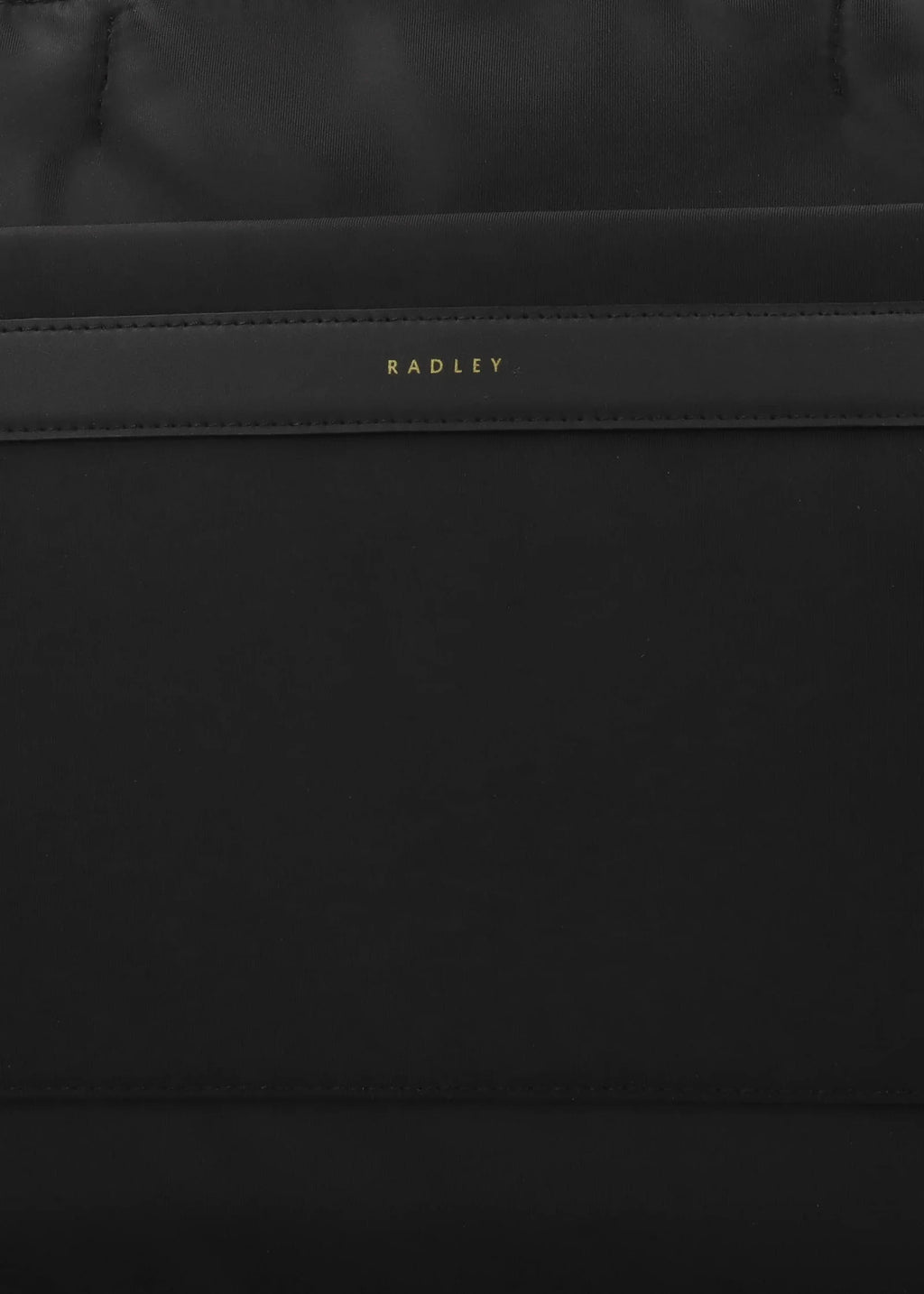 Radley Holland Park - Large Ziptop Tote Bag - Black Fabric (NWT)