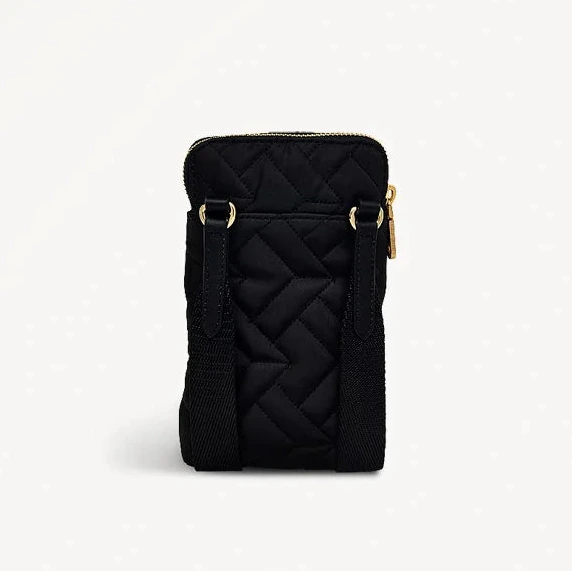 Radley Holland Park - Medium Ziparound Phone Crossbody - Black Fabric (NWT)