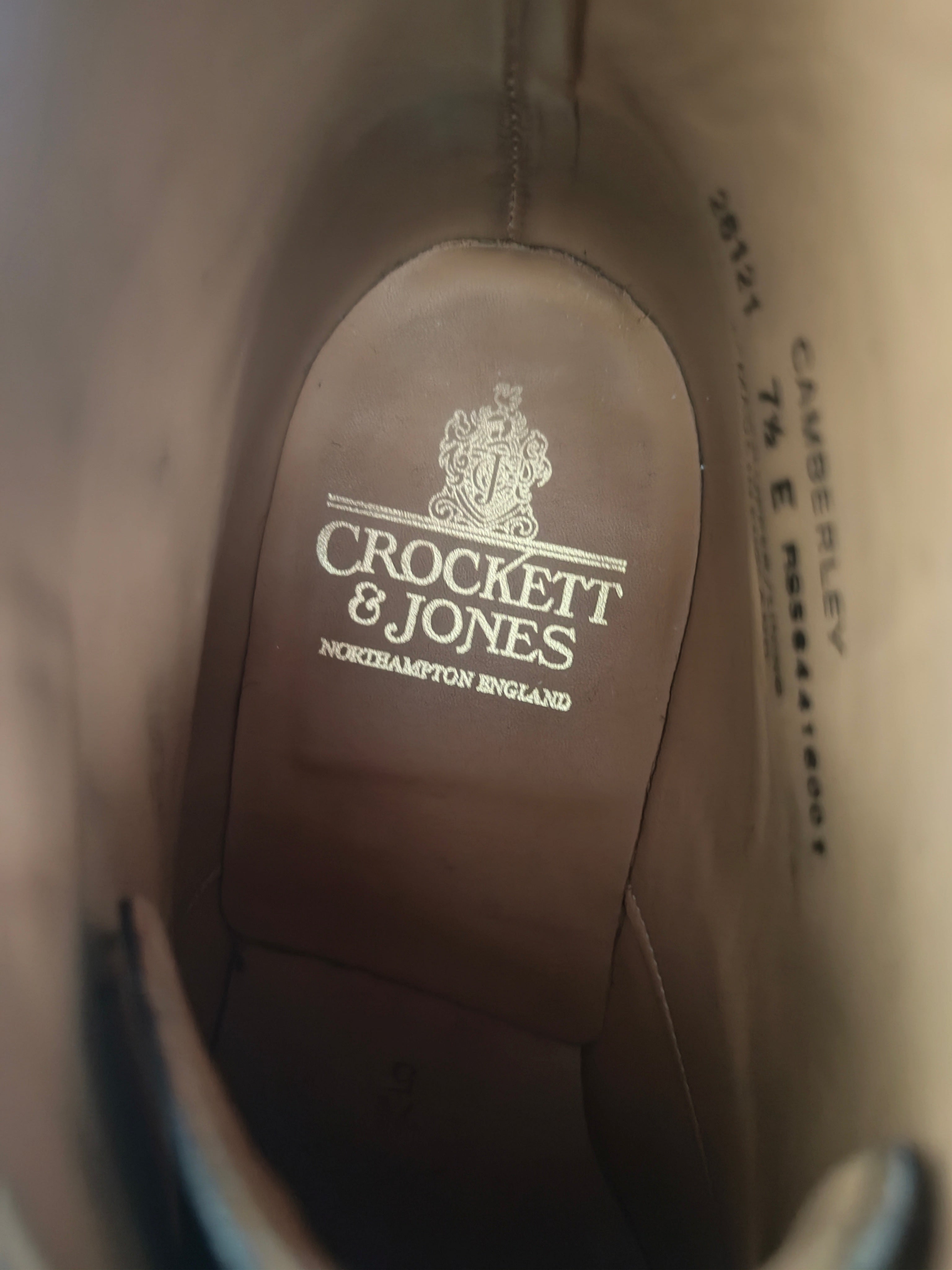 Crockett & Jones Camberley Black Monk Strap Boots - Size UK 7.5 (Shoe Trees inc)