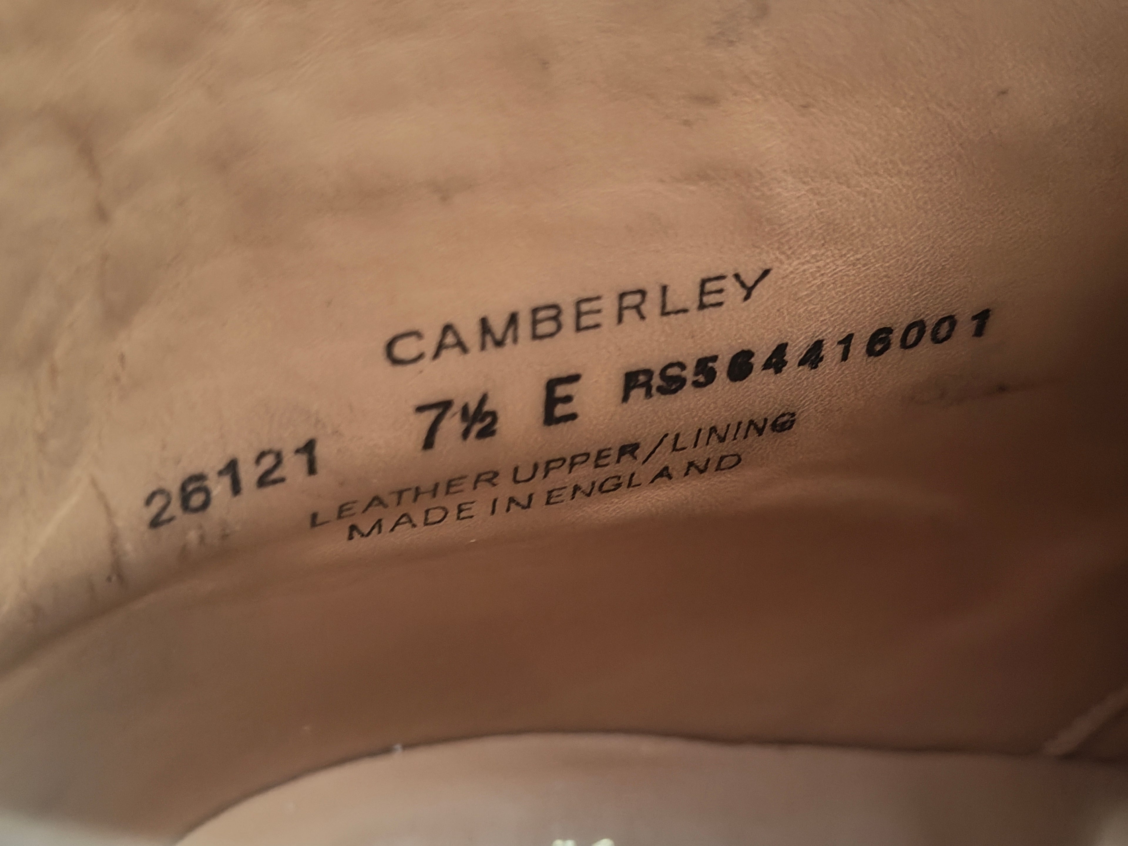 Crockett & Jones Camberley Black Monk Strap Boots - Size UK 7.5 (Shoe Trees inc)
