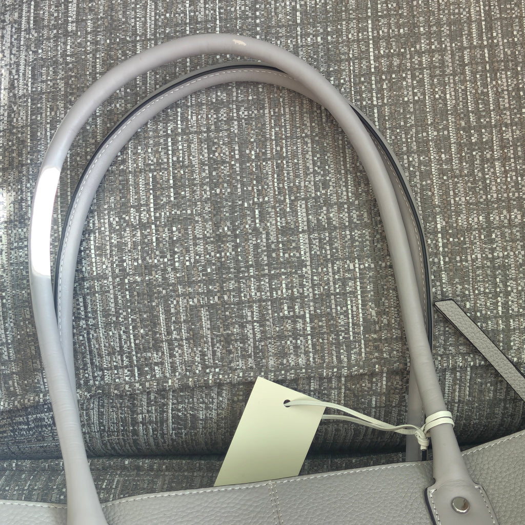 Radley Southwark Lane - Large Ziptop Tote Bag - Ash Grain Leather (NWT) (Defect)