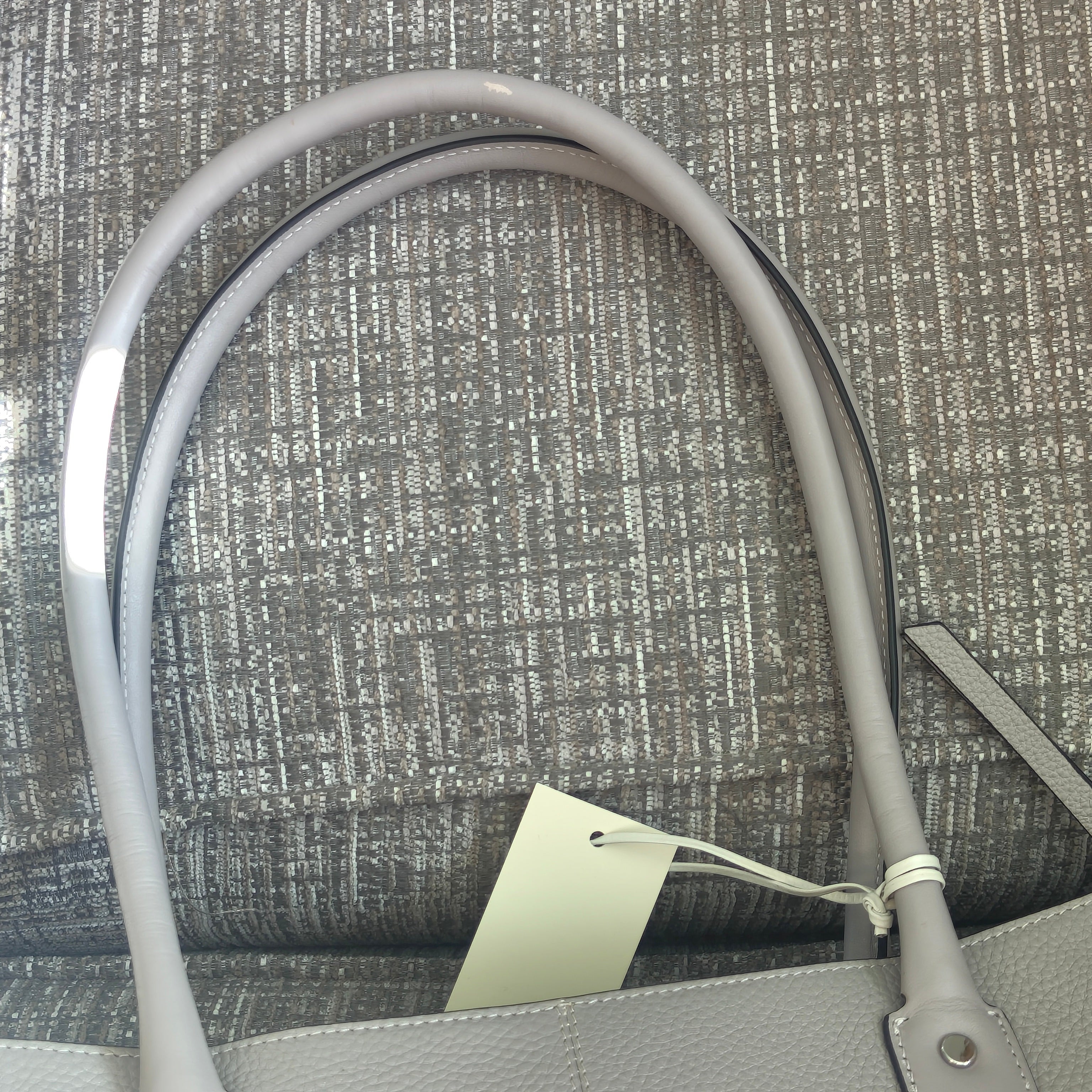 Radley Southwark Lane - Large Ziptop Tote Bag - Ash Grain Leather (NWT) (Defect)