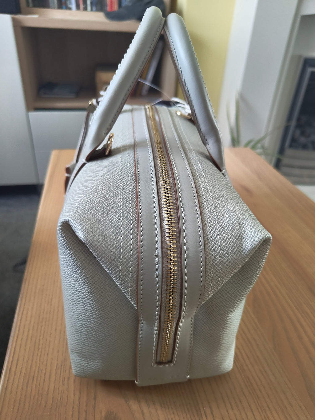 Radley Bramwell Lane - Medium Ziptop Grab - Shell Grain Leather (NWT)