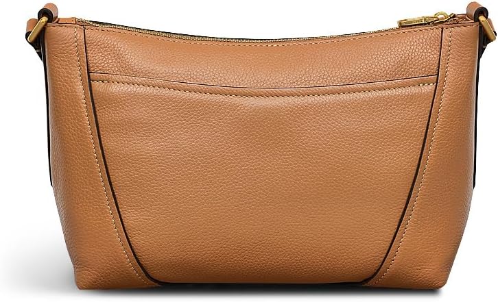 Radley Kendal Terrace - Small Ziptop Cross Body Bag - Tan Grain Leather (NWT)