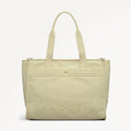 Radley Kenton Mews - Large Open Top Fabric Tote - Lemongrass Yellow (NWT)