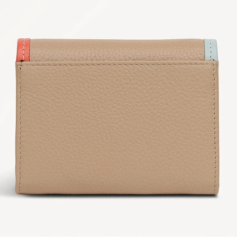 Radley Liverpool Gardens - Medium Flapover Purse - Sahara Light Brown (New)
