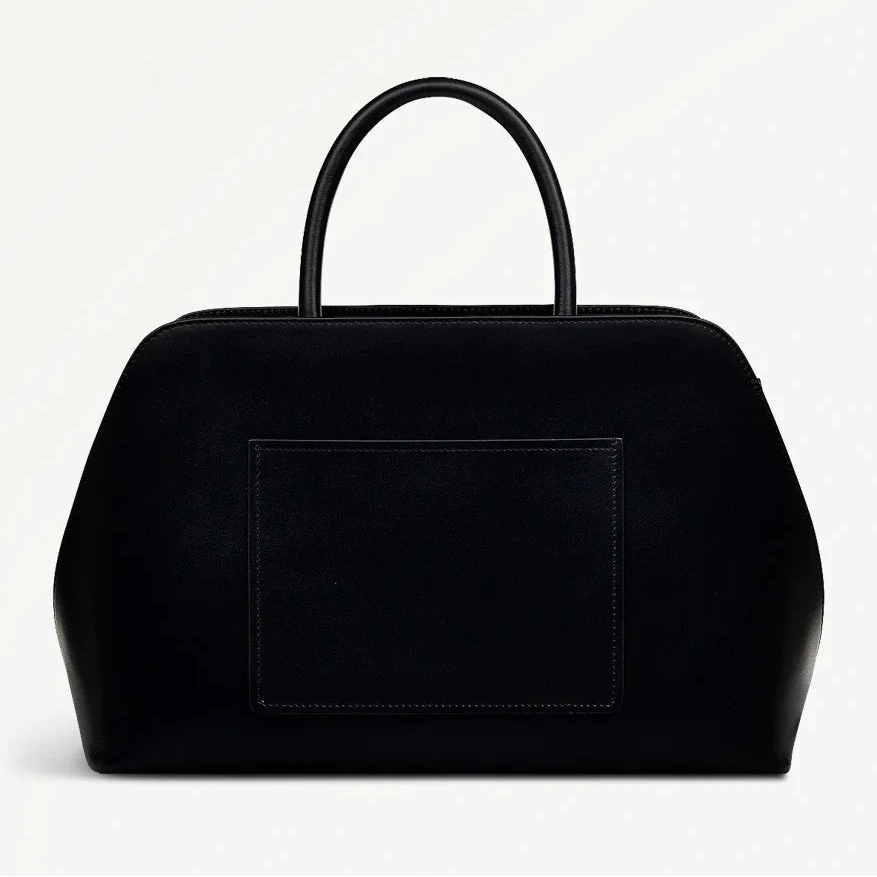 Radley Liverpool Street - Medium Ziptop Grab Bag - Black Leather (NWT)