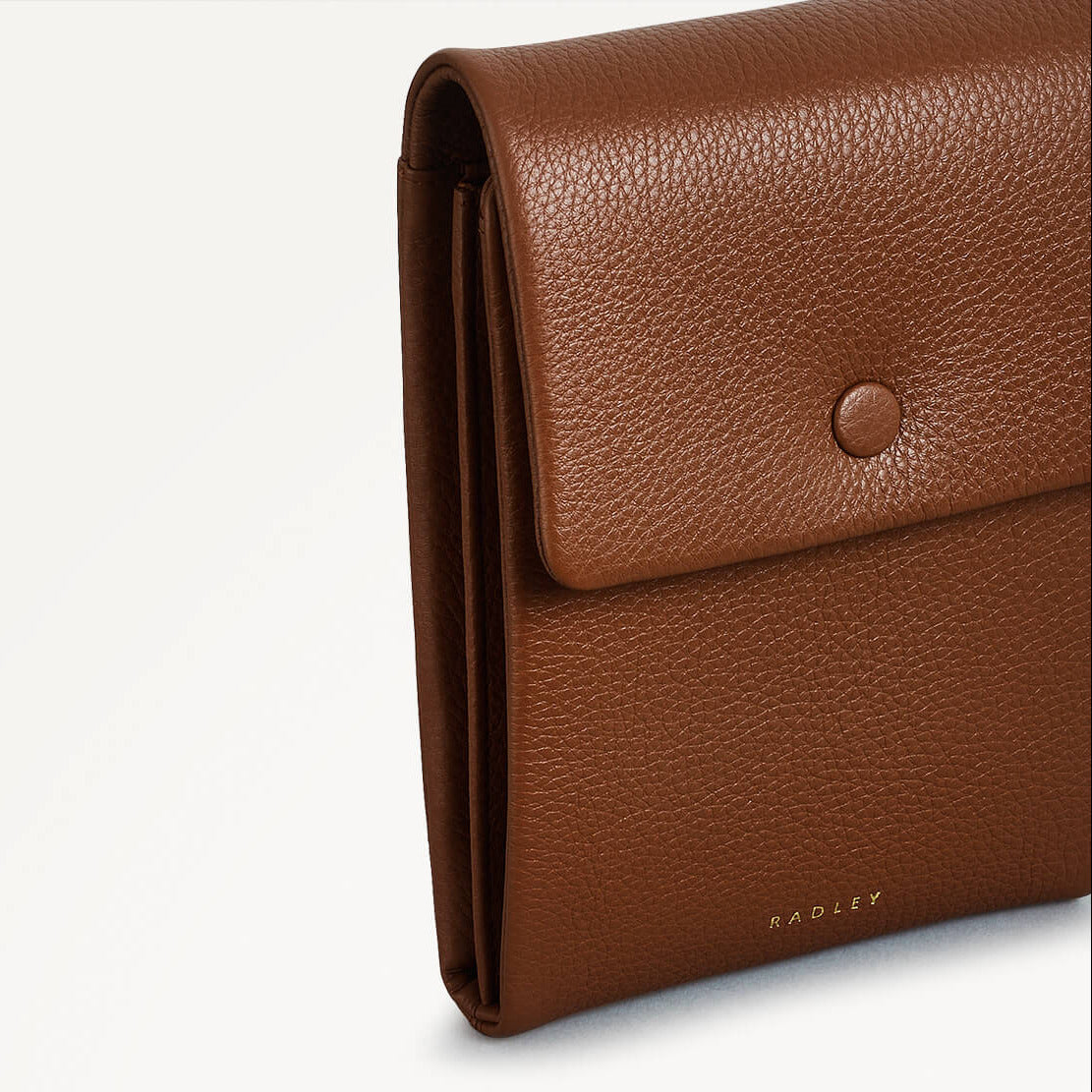 Radley Mallow Street - Medium Phone Cross Body - Saddle Brown (NWT)