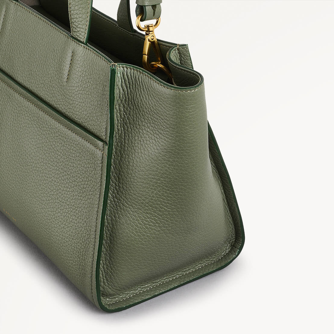 Radley Oak Street - Medium Ziptop Grab - Dark Olive Green (NWT)