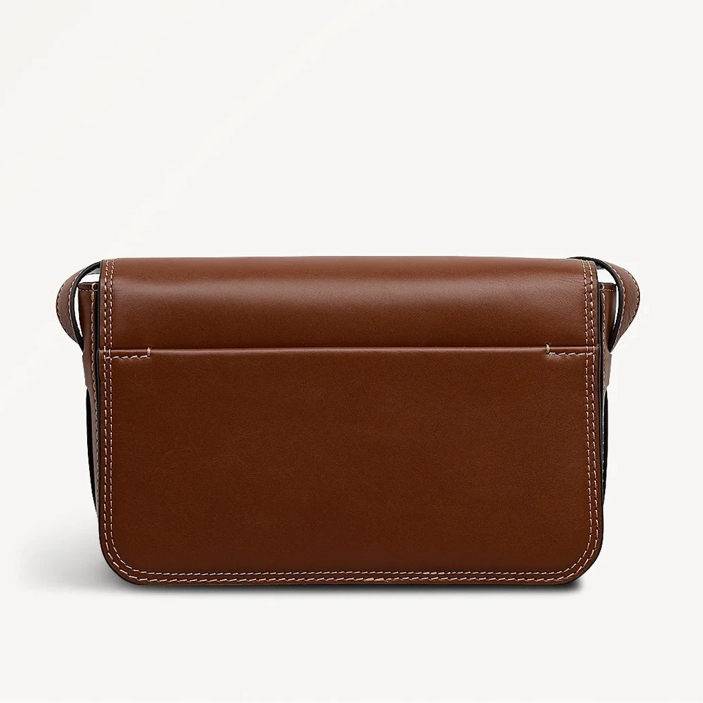 Radley Pocket Street - Small Flapover Cross Body Bag - Cognac Brown (NWT)