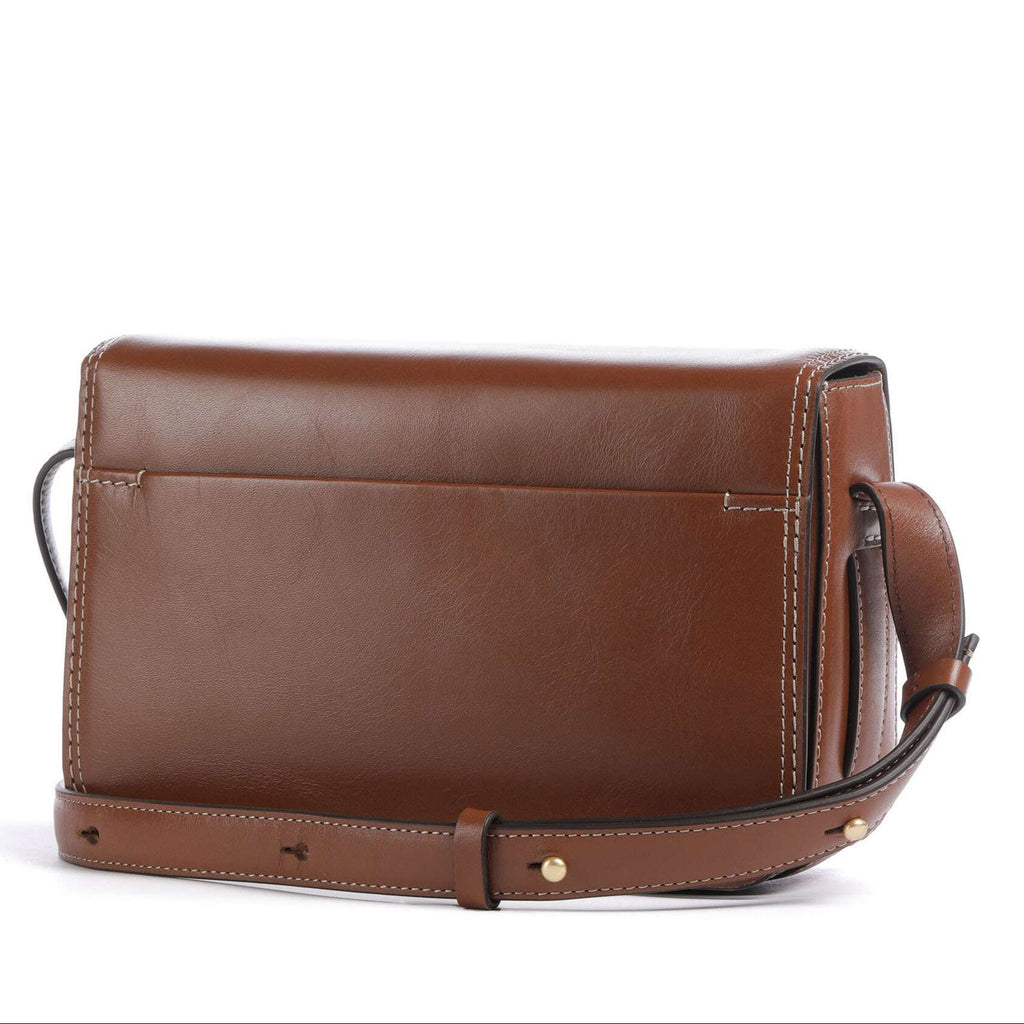 Radley Pocket Street - Small Flapover Cross Body Bag - Cognac Brown (NWT)