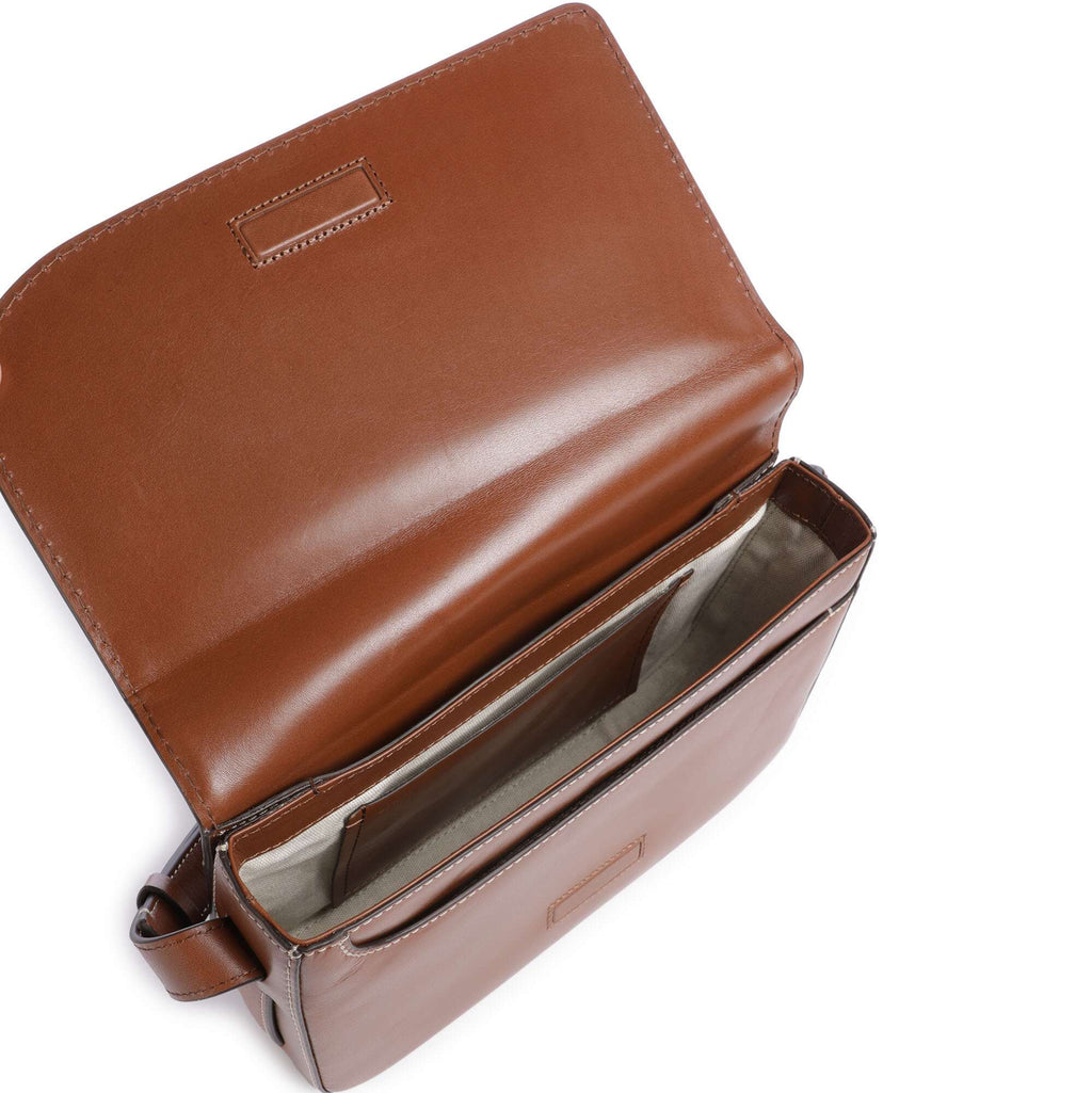 Radley Pocket Street - Small Flapover Cross Body Bag - Cognac Brown (NWT)