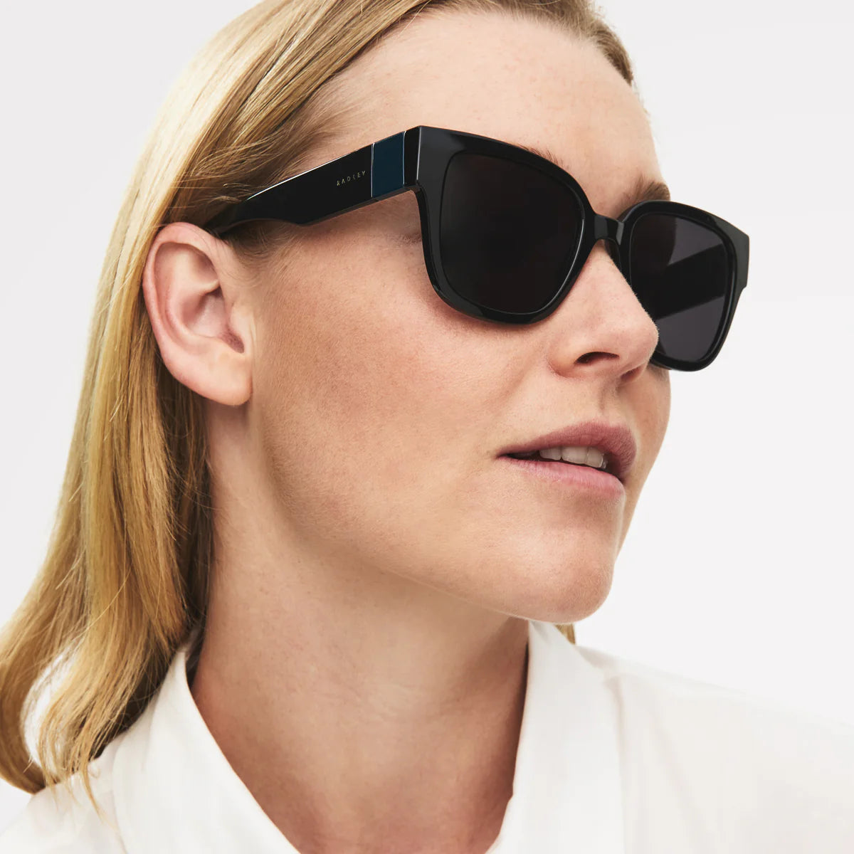 Radley Portland Way - Women's Black Square Eye Sunglasses (New With Tags)