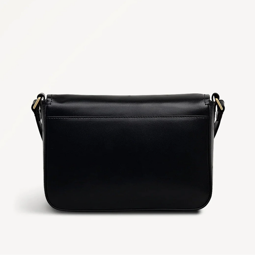 Radley Percy Grove - Medium Flapover Cross Body Bag - Black (NWT)