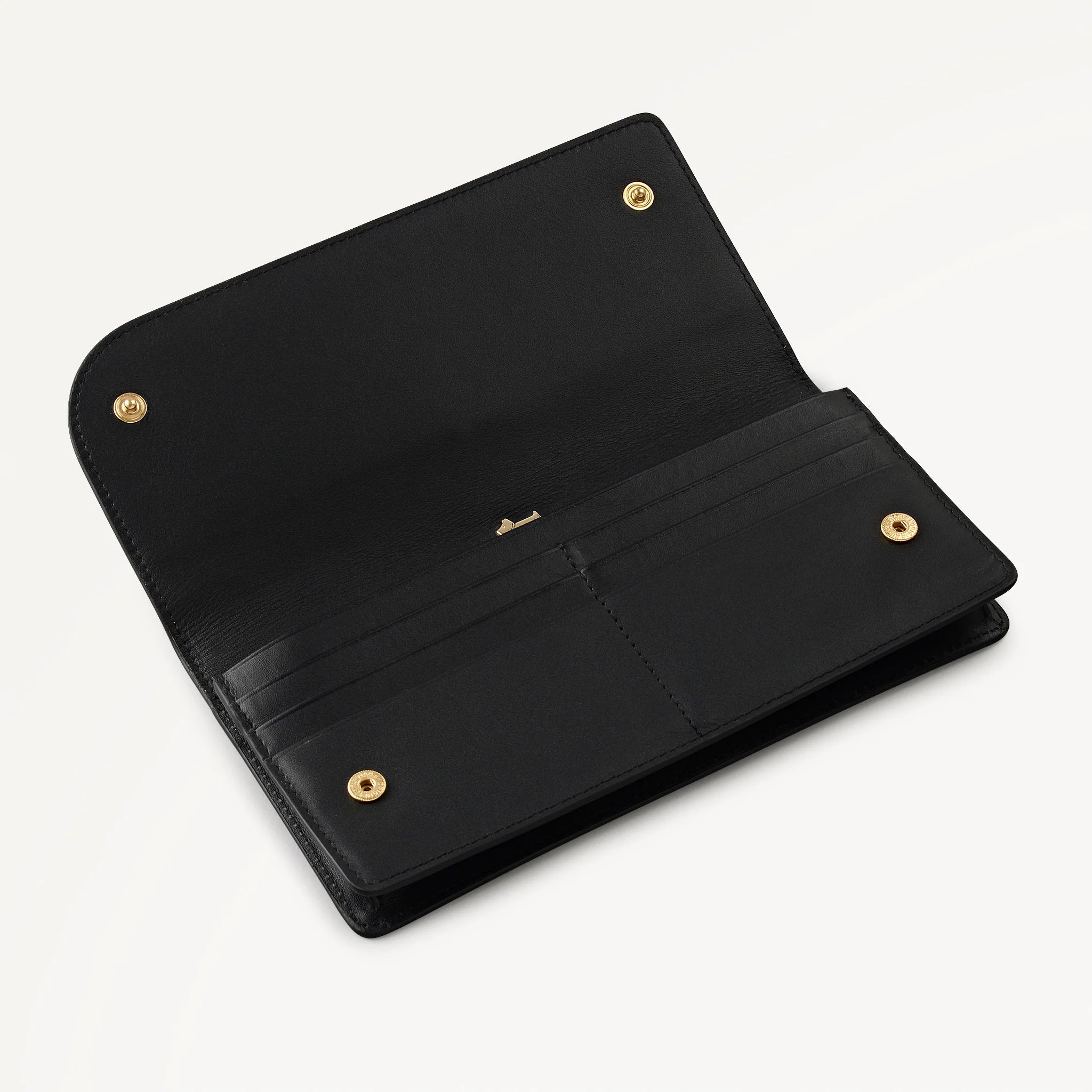 Radley Pockets - Large Bifold Purse - Black Smooth Leather (NWT)