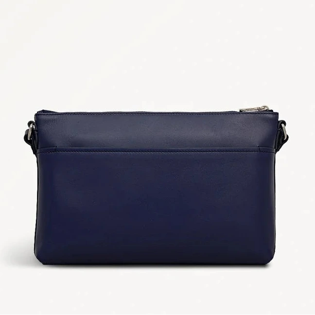 Radley Pockets - Medium Ziptop East-West Crossbody Bag - Evenfall Blue (NWT)