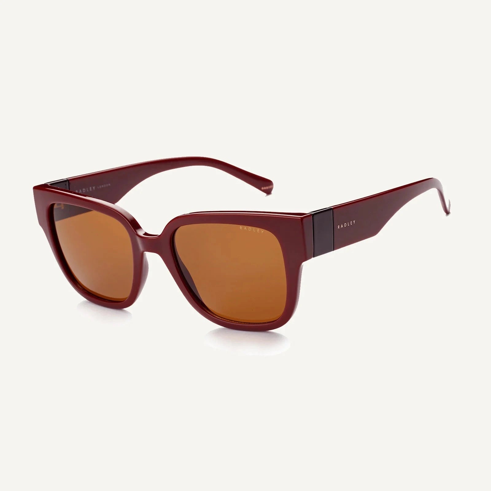 Radley Portland Way - Women's Burgundy Square Eye Sunglasses (NWT)
