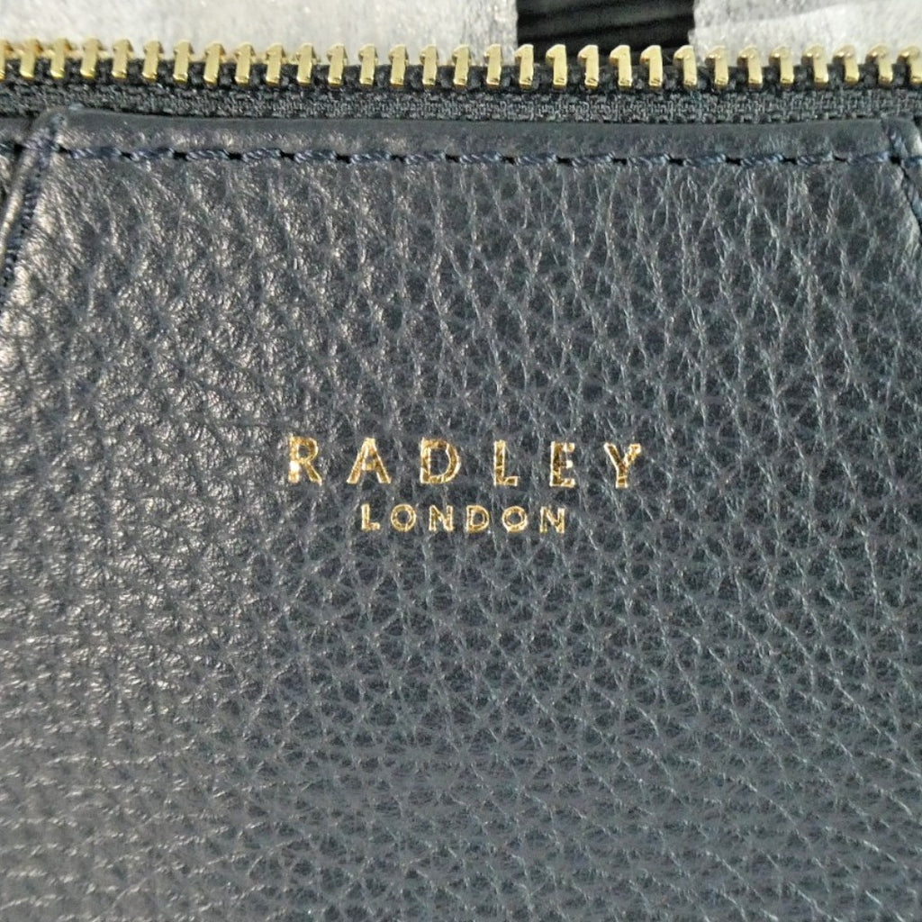 Radley Wood Street Women's Medium Cross Body Leather Bag Ink Blue (New with tags)