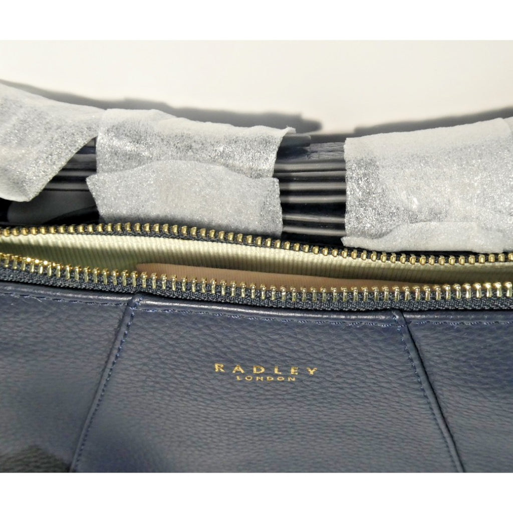 Radley Wood Street Women's Medium Cross Body Leather Bag Ink Blue (New with tags)