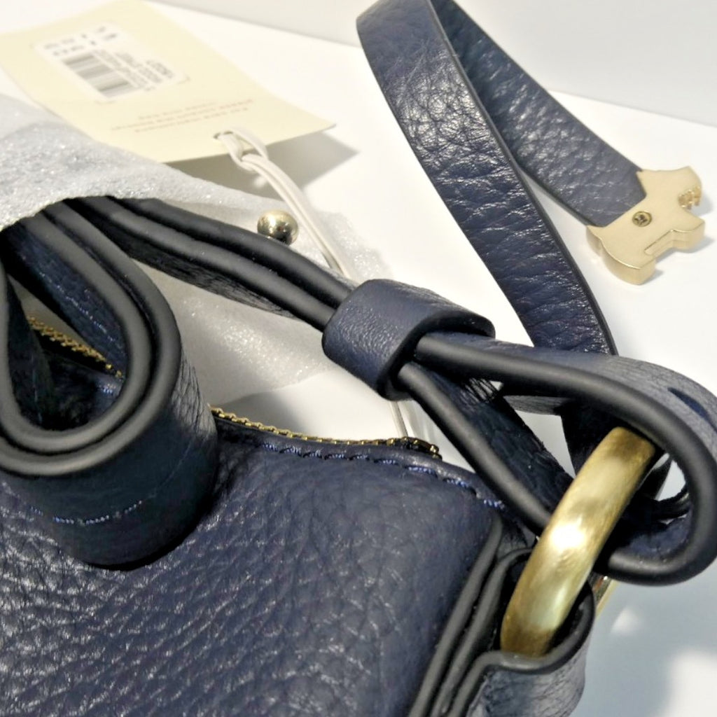 Radley Wood Street Women's Medium Cross Body Leather Bag Ink Blue (New with tags)