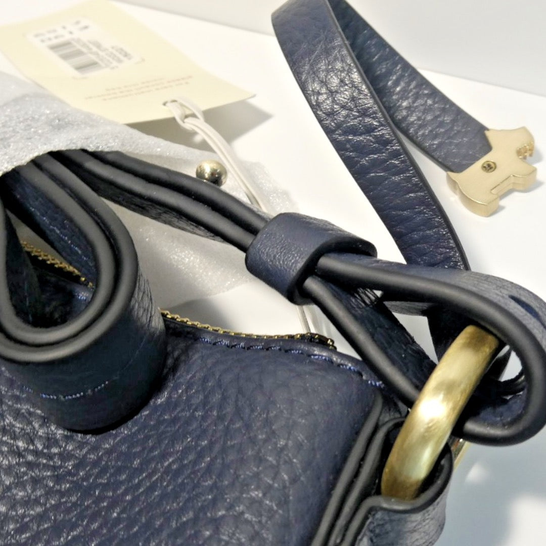 Radley Wood Street Women's Medium Cross Body Leather Bag Ink Blue (New with tags)