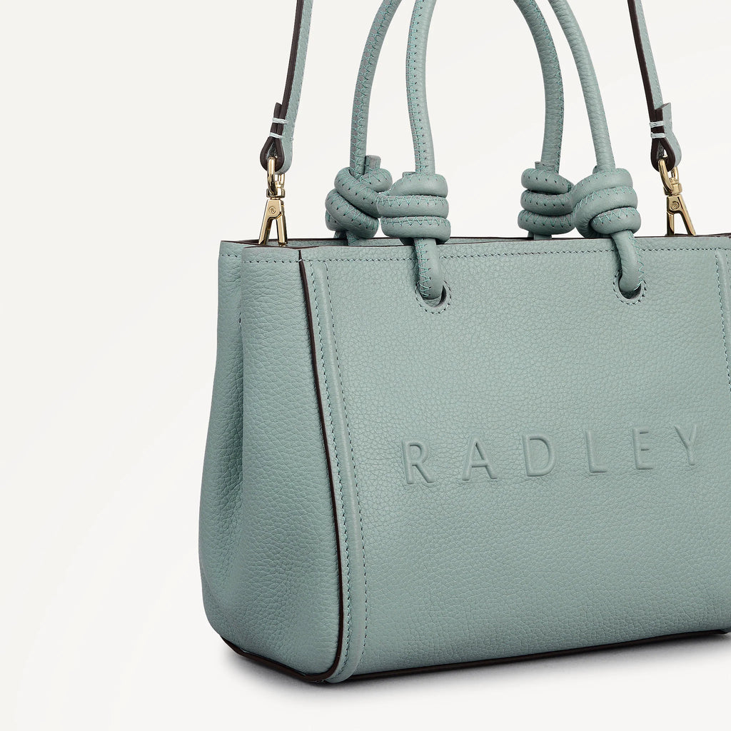 Radley Ridgeway Gardens - Mini Ziptop Grab Bag - Green Water (New with tags)