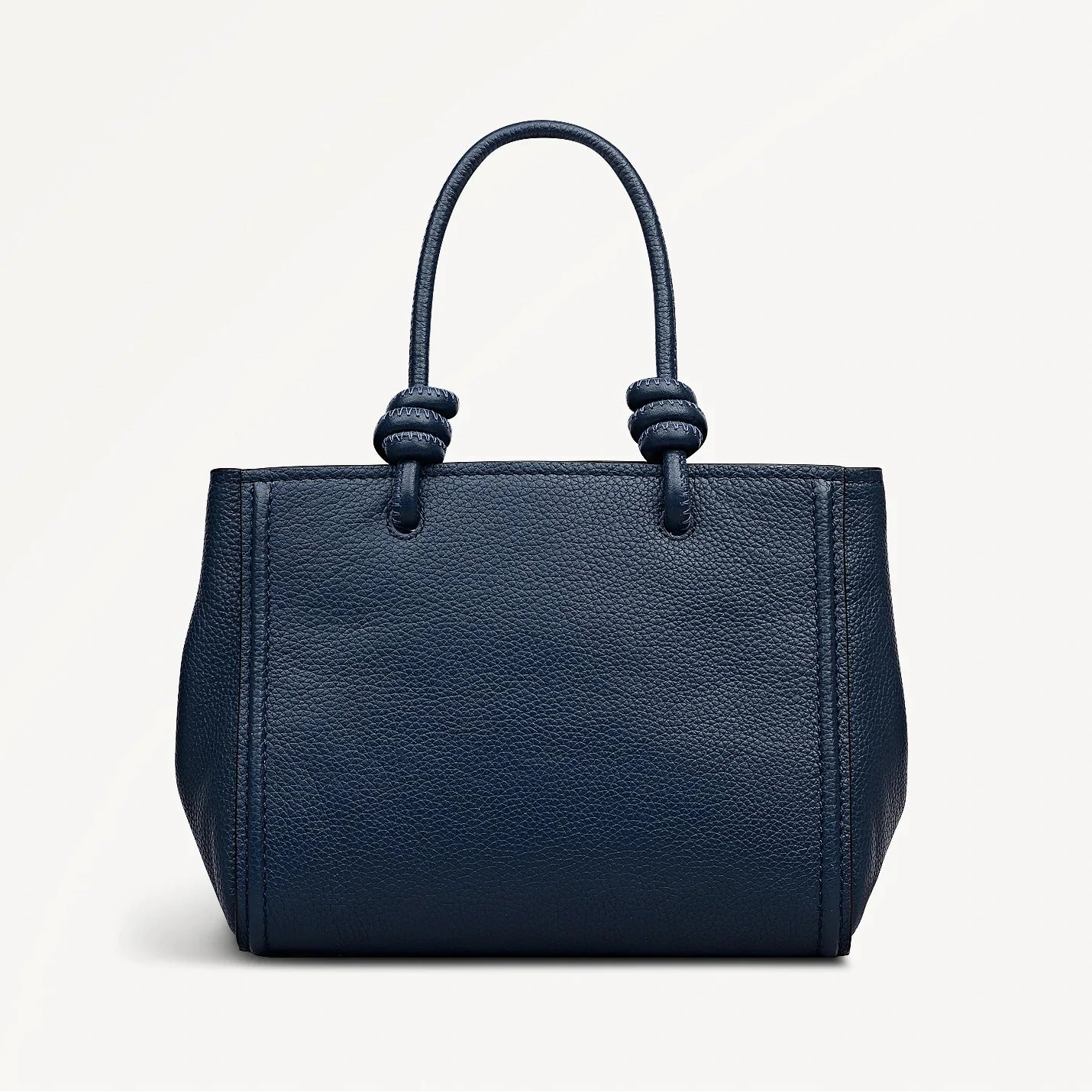 Radley Ridgeway Gardens - Mini Ziptop Grab Bag - Naval Blue (New With Tags)