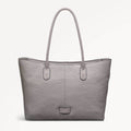 Radley Southwark Lane - Large Ziptop Tote Bag - Ash Grain Leather (NWT) (Defect)