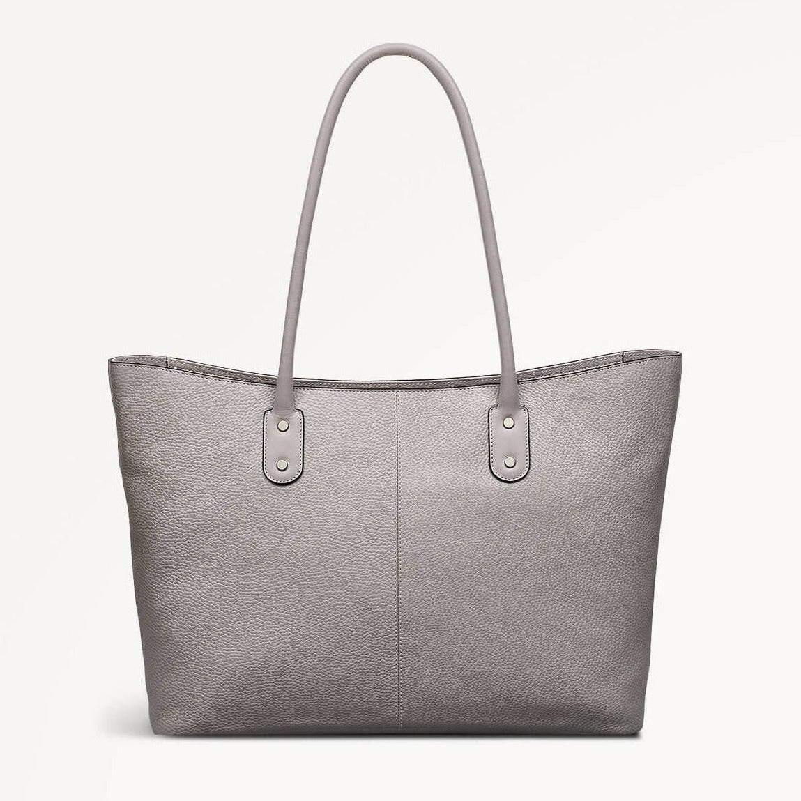 Radley Southwark Lane - Large Ziptop Tote Bag - Ash Grain Leather (NWT) (Defect)