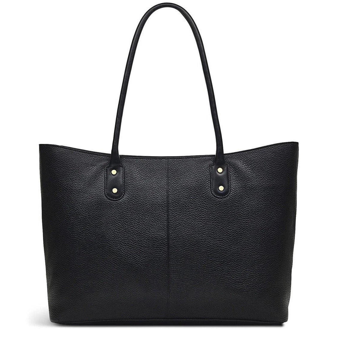 Radley Southwark Lane - Large Ziptop Tote Bag - Black Grain Leather (NWT)