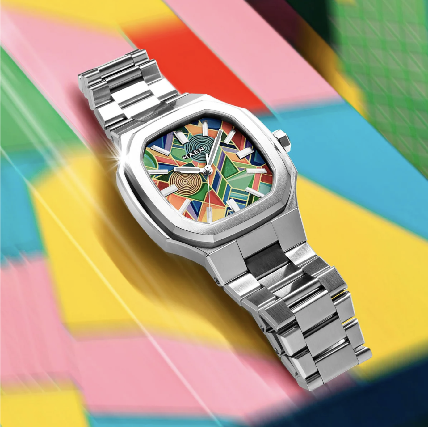 Maen x IFL Manhattan Paradox Limited Edition 37mm Automatic Watch (New Full Set)